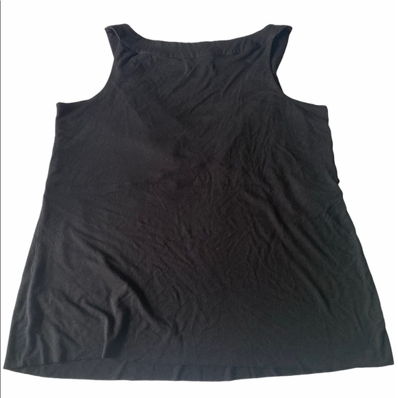 MXM Black empire waist sleeveless top - Picture 2 of 5